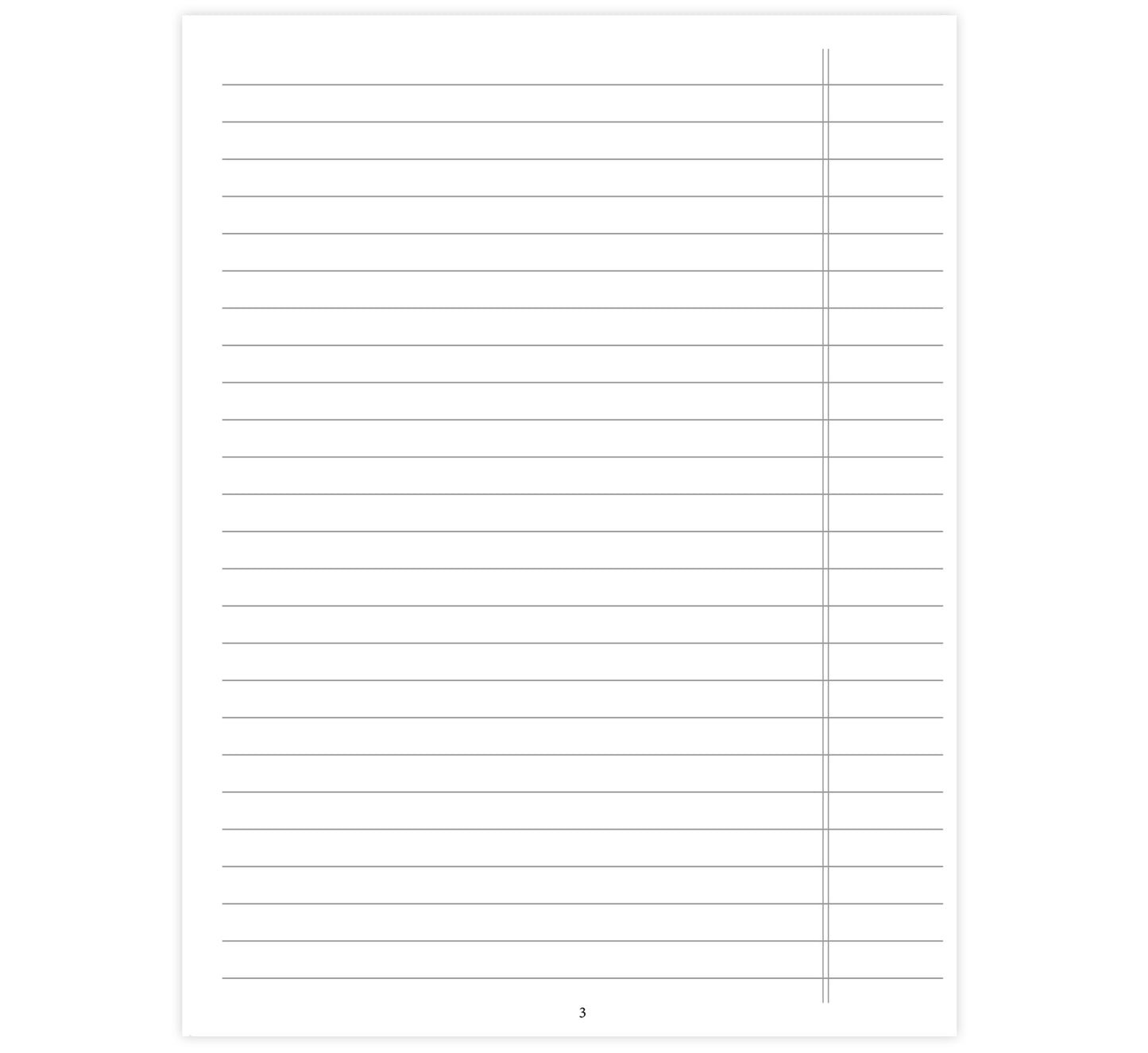 Examination Booklet, 1 Box (150 ct.): 16 Pages, Saddle Stiched, 8.5"x11"
