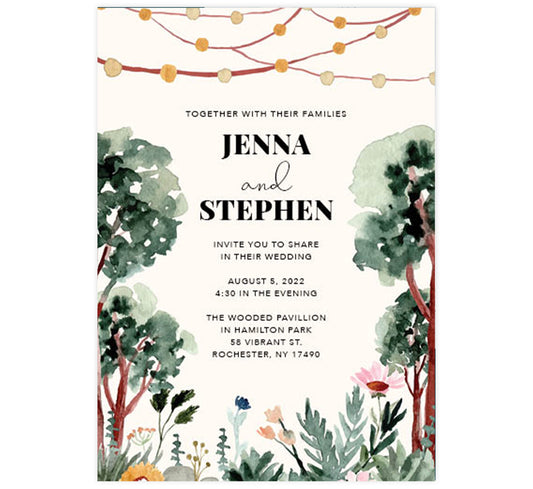 Backyard Love Invitation