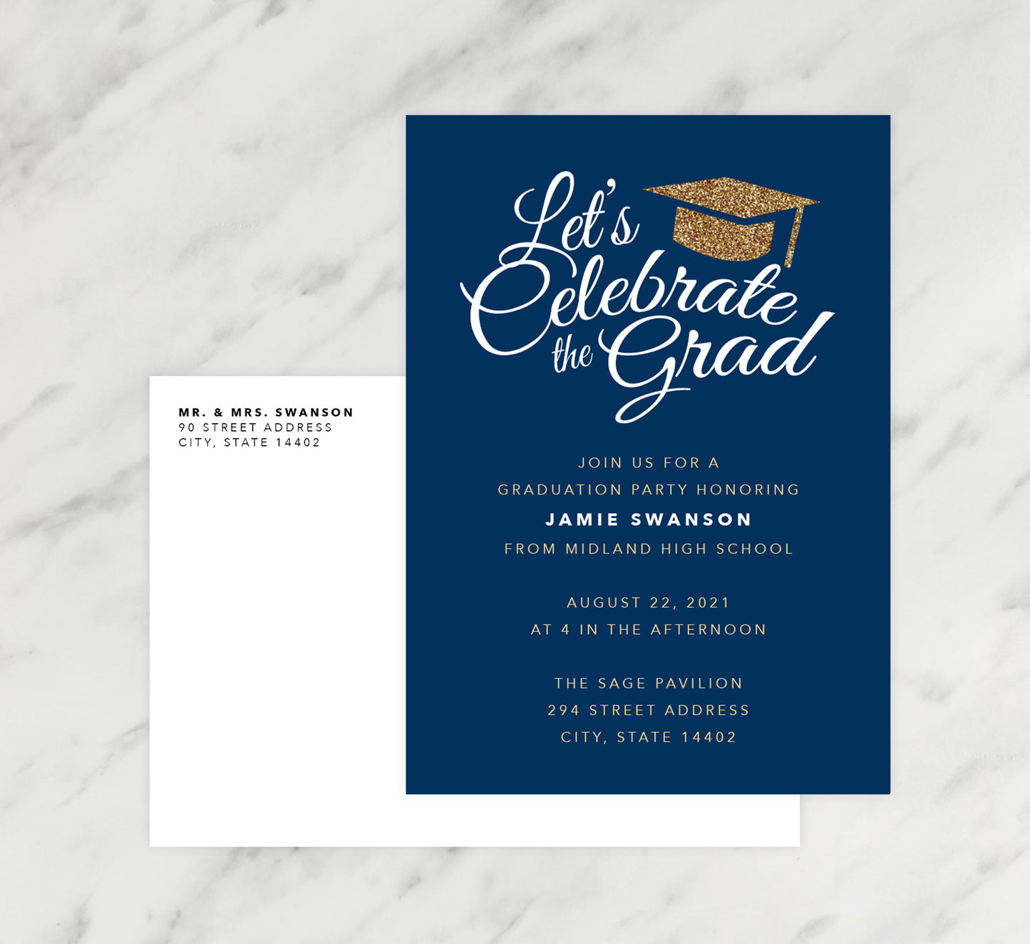 Grad Celebration Invitation