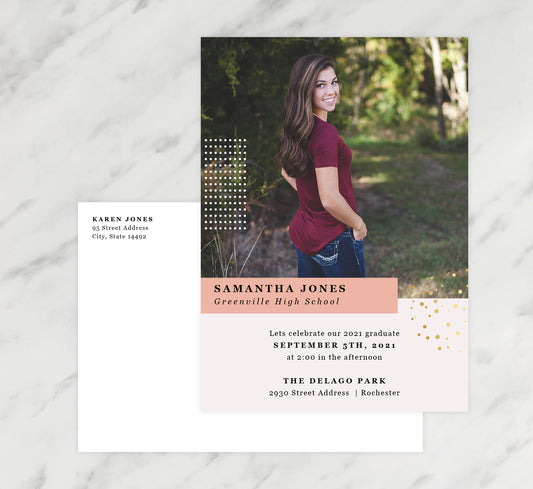 Stylized Class Invitation