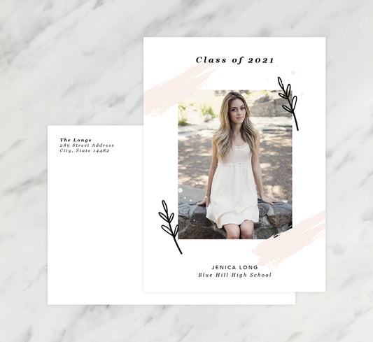 Brush Stroke Announcement