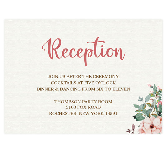 Rose Wreath Reception