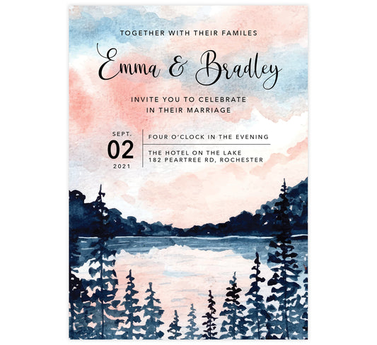 Lakeside Invitation