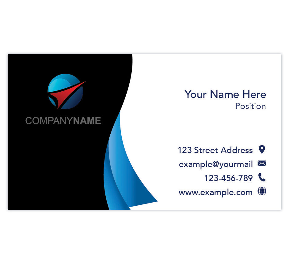 Corprate Wave Business Card