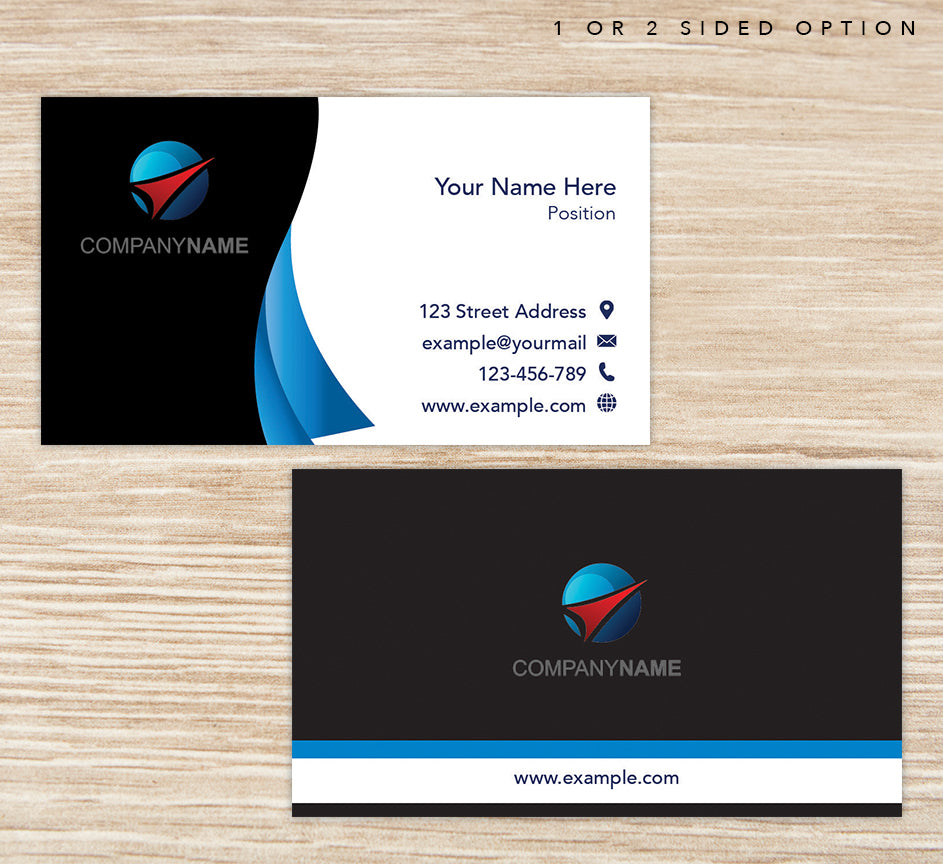 Corprate Wave Business Card