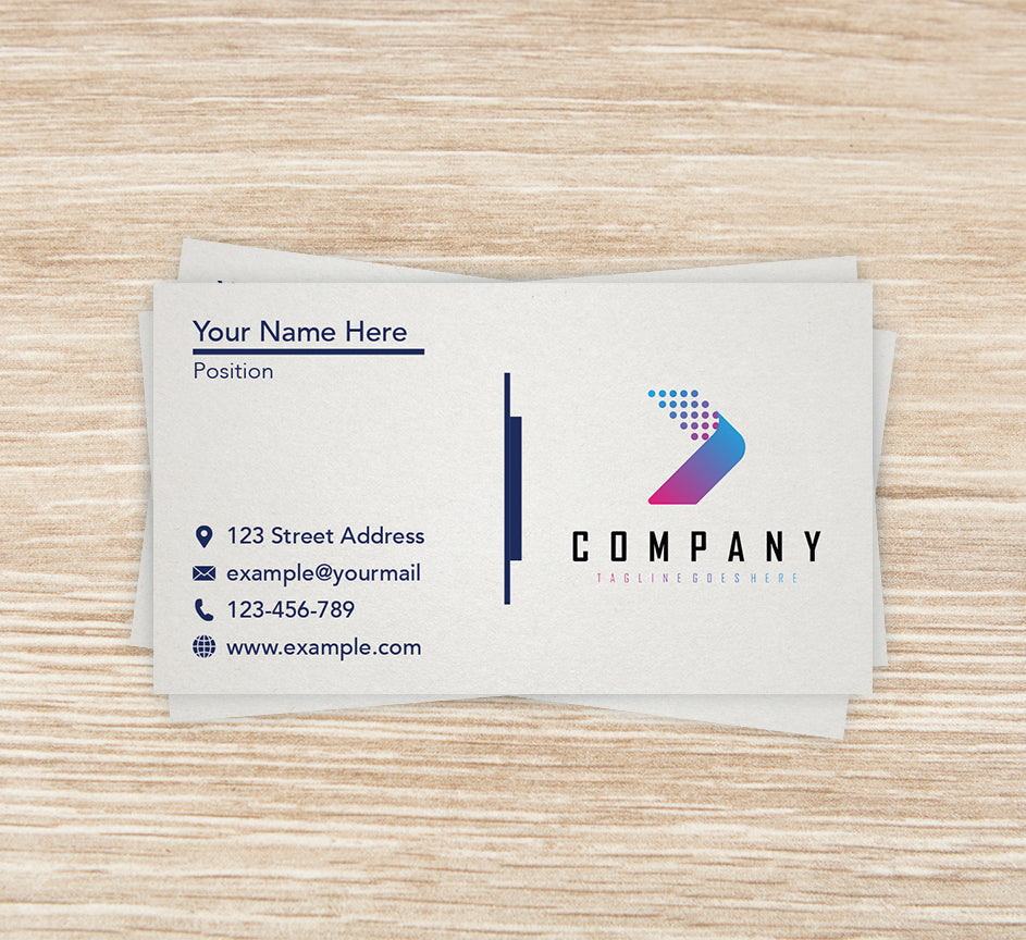 Neutral Tone Business Card