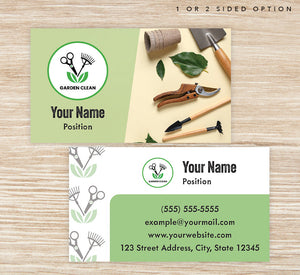 Clean Lines Corporate Business Card