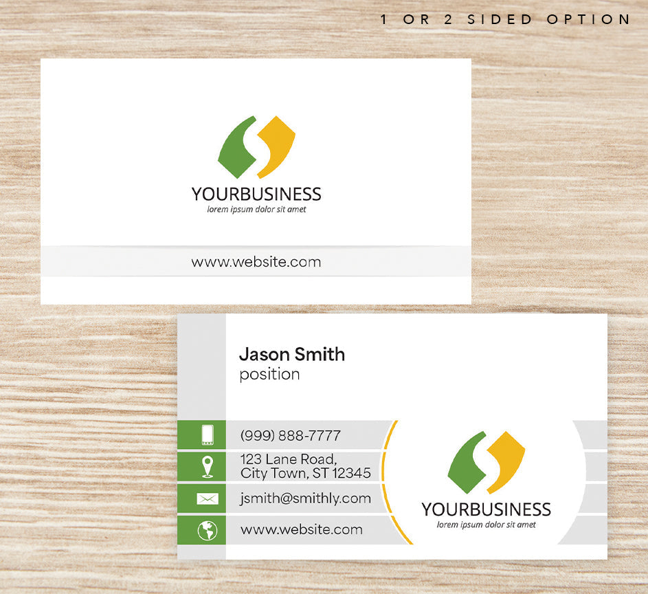 Bold Accents Business Card