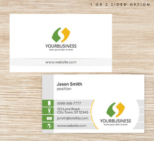 Bold Accents Business Card