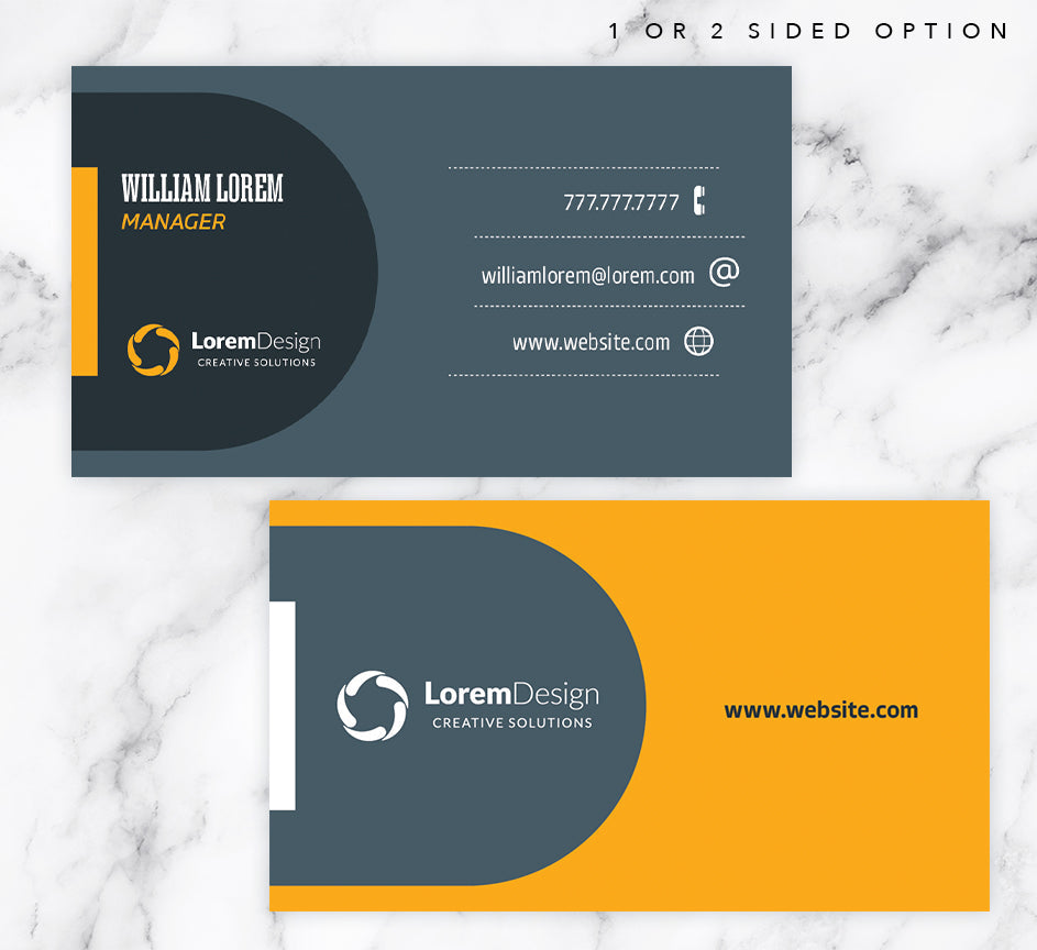 Sleek Modern Business Card