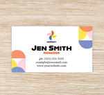 Load image into Gallery viewer, Colorful Tones Business Card
