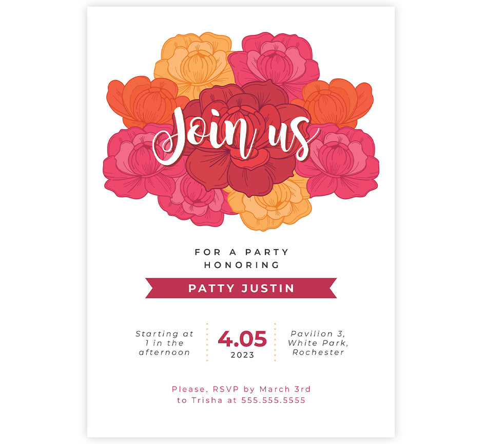 Bright Botanicals Invite