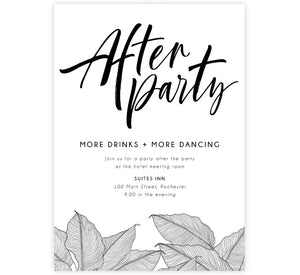 After Party Invite