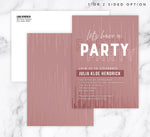 Load image into Gallery viewer, Blush Haze Invite Mockup
