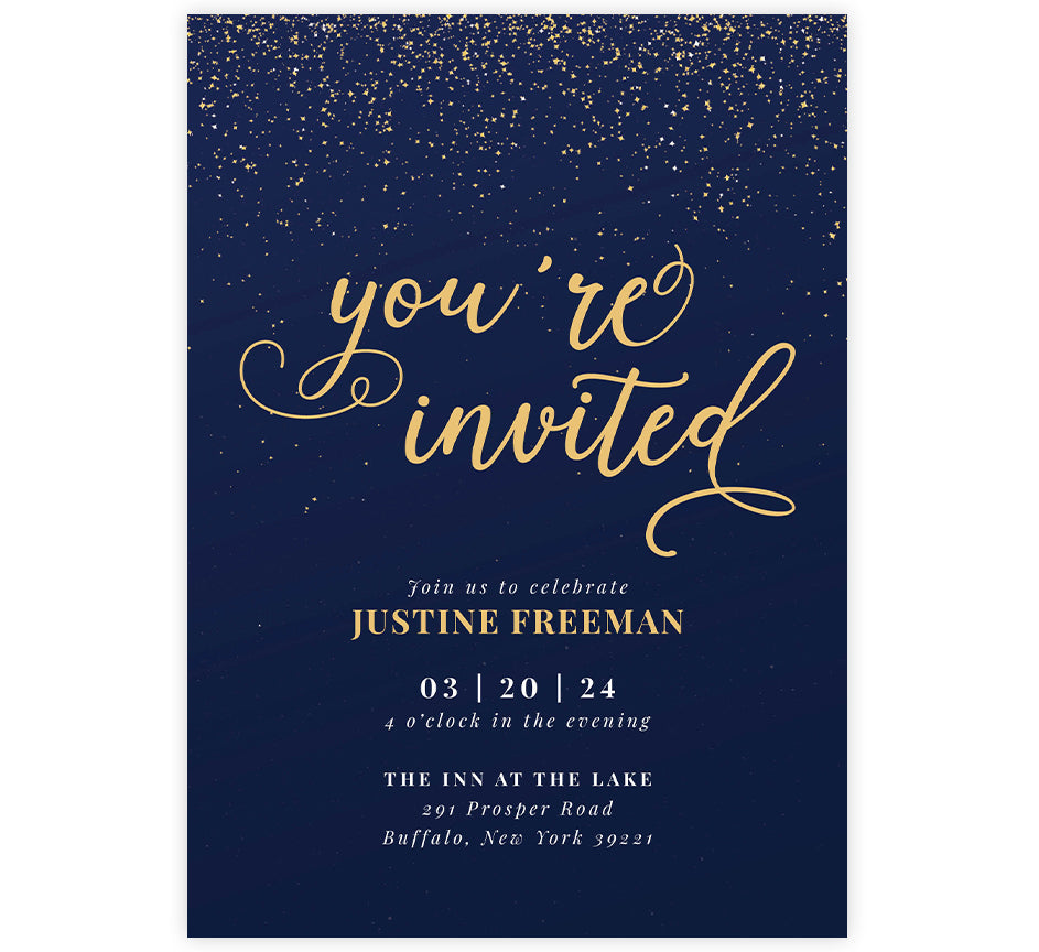 Elegant Bash Invite