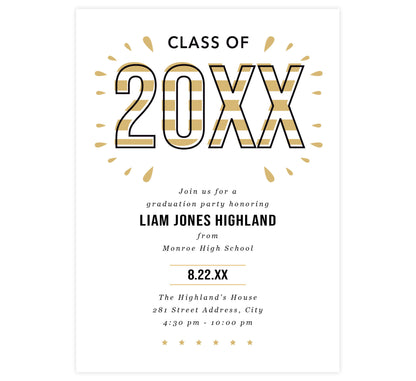 Golden Year Card