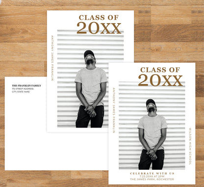 Modern Year Card