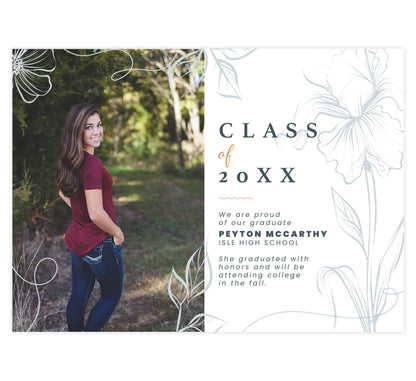 Whimsical Floral Card