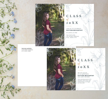 Whimsical Floral Card