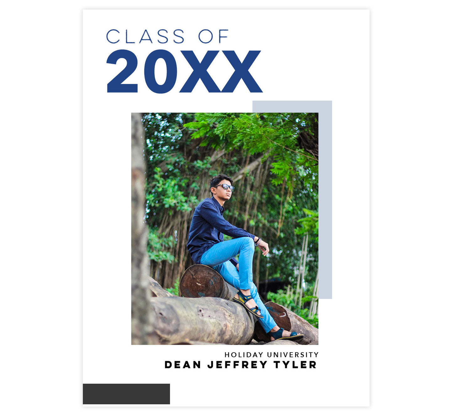 Color Block Card