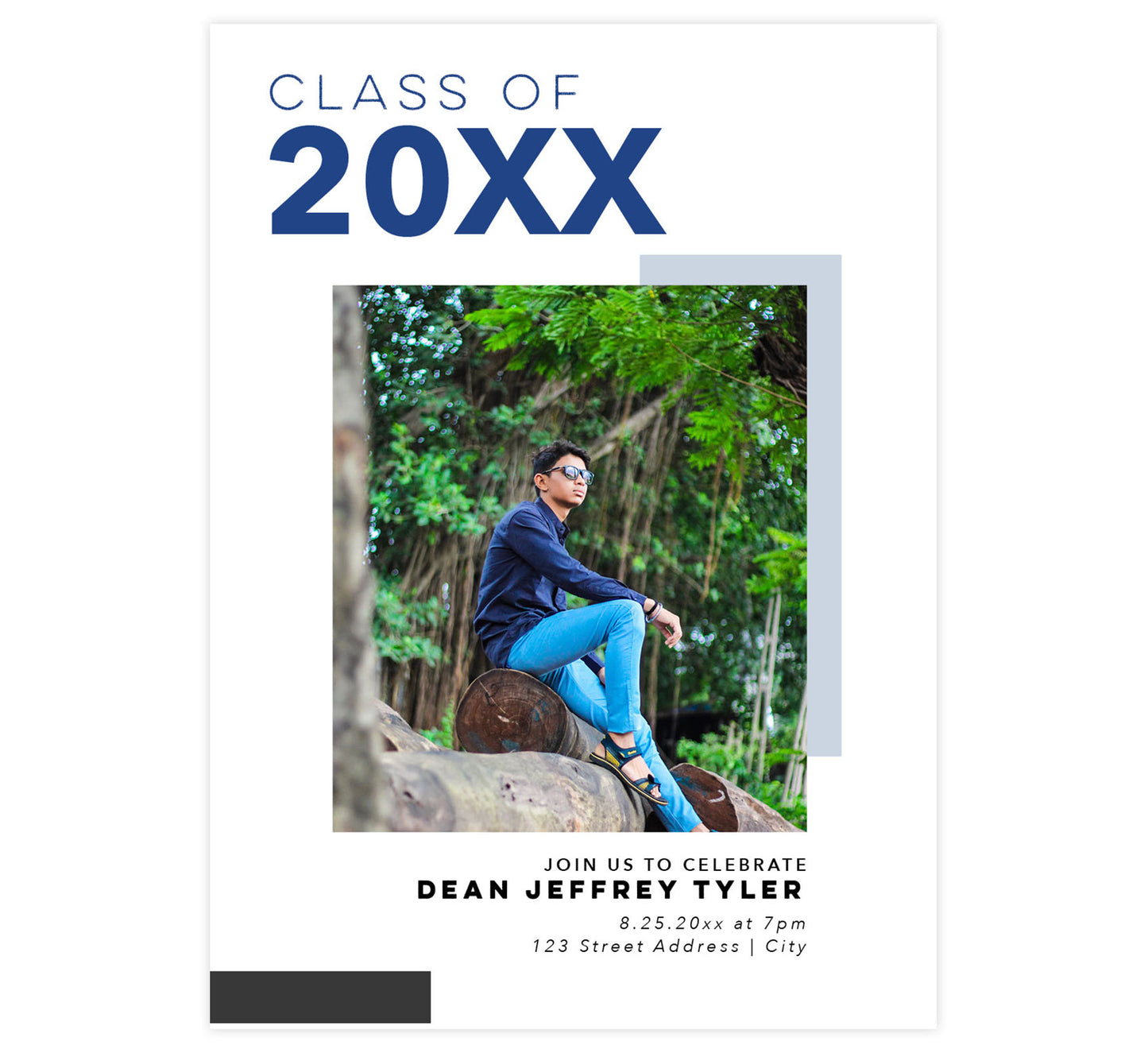 Color Block Card