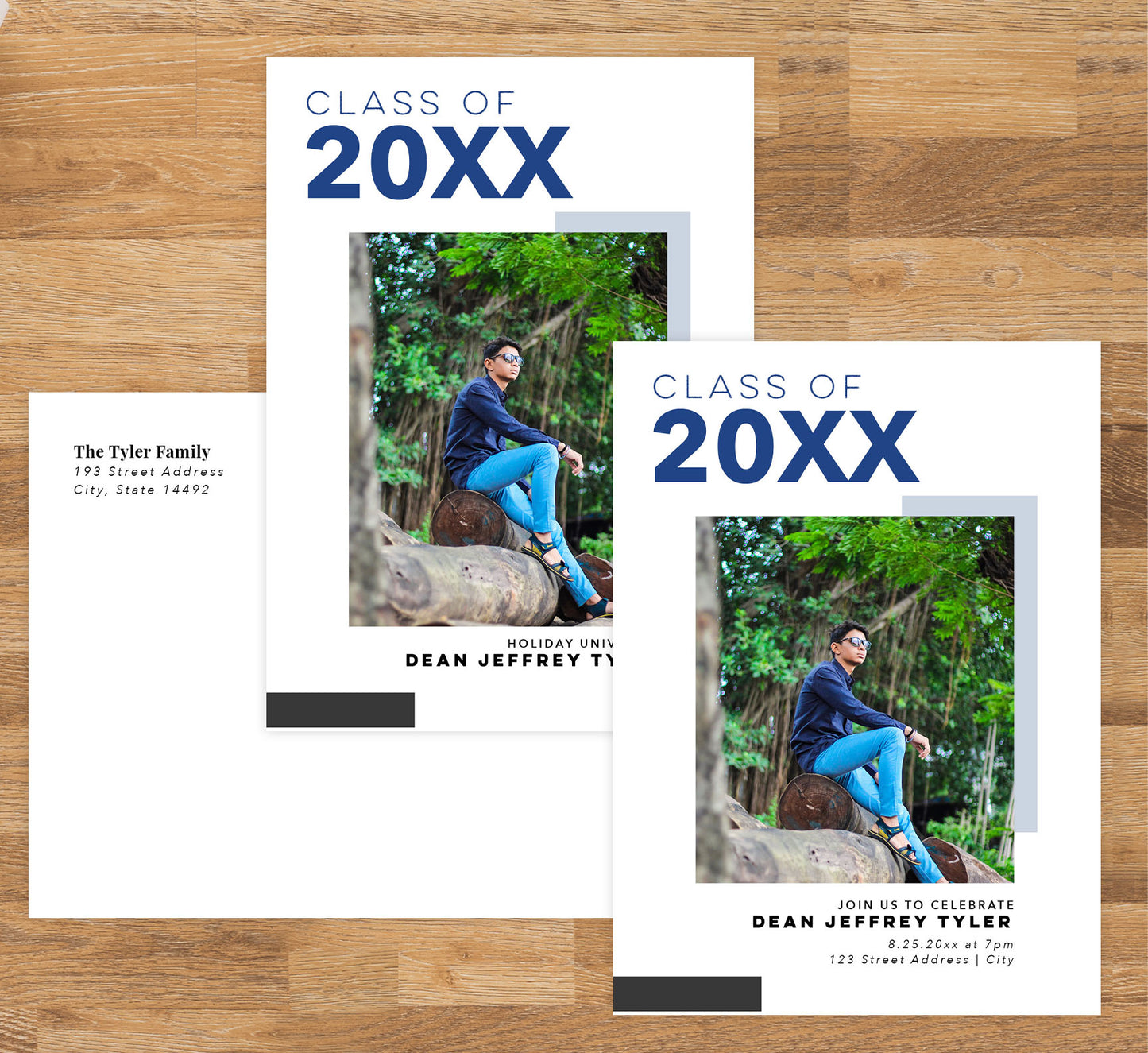 Color Block Card