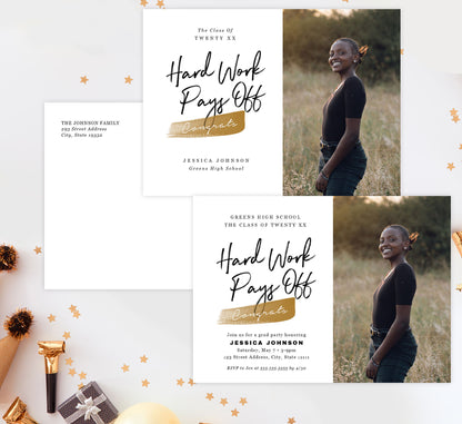 Hard Work Pays Off Card