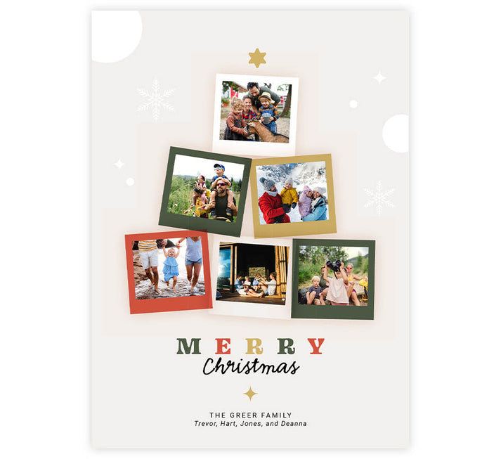 Photocard Tree Photo Tree Holiday Card | Printing by Penny Lane