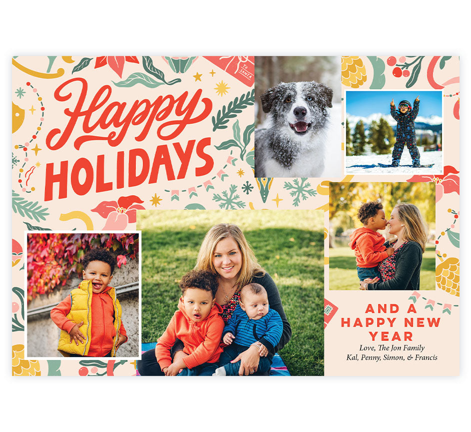 Cozy Christmas Holiday Card