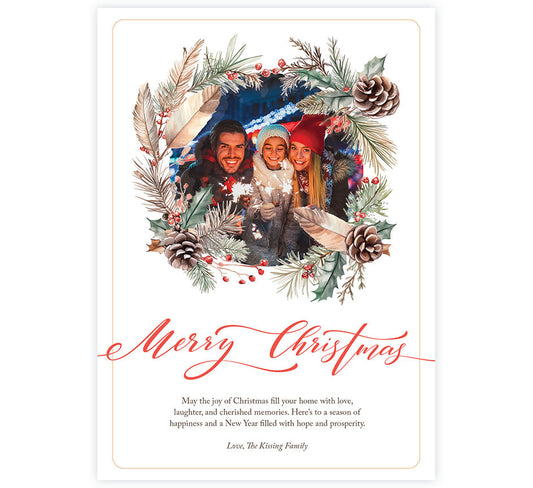 Warm Wishes Holiday Card