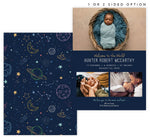 Load image into Gallery viewer, Over the Moon Birth Announcement
