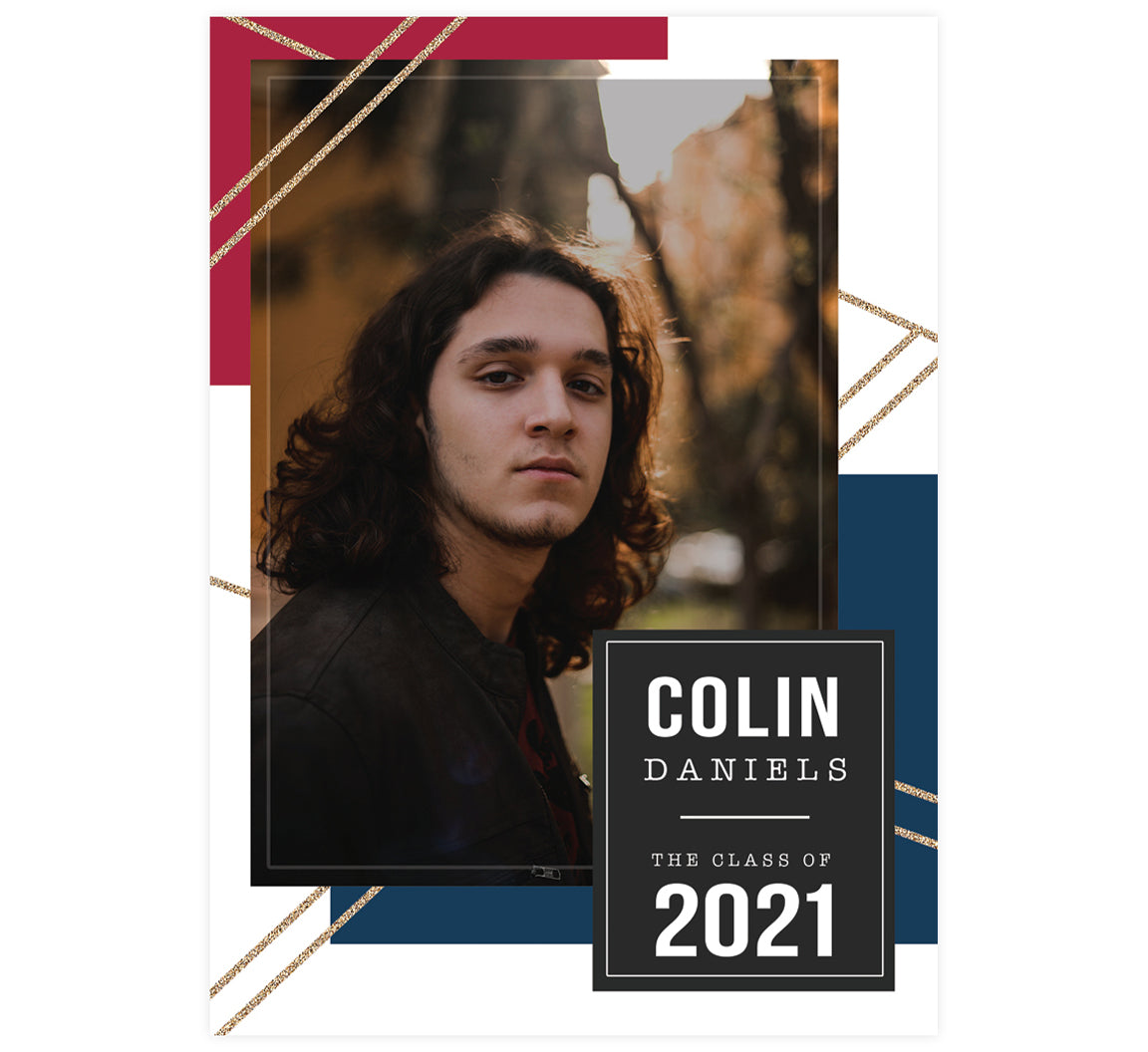 Red, White and Grad Announcement