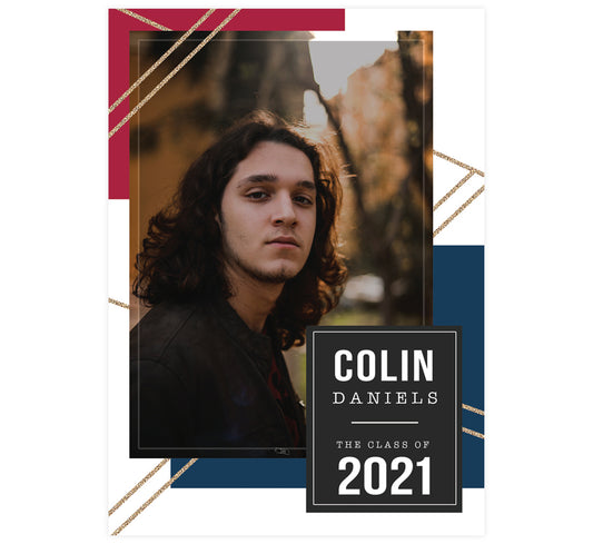 Red, White and Grad Announcement