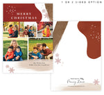Load image into Gallery viewer, Abstract Christmas Holiday Card
