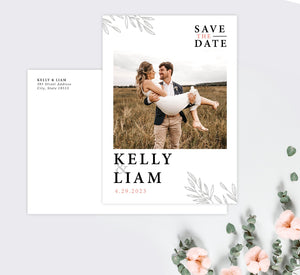 Stunning Love Save the Date Card Mockup