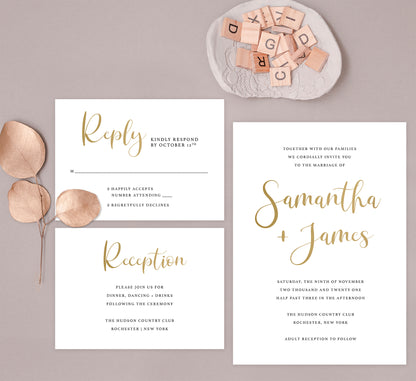 Modern Celebration RSVP